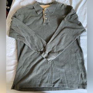 Arrow Khakis Men’s Long Sleeve Collared Shirt. Size Large.
